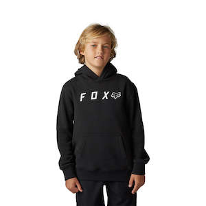 FOX YOUTH ABSOLUTE PULLOVER FLEECE HOODY [BLACK]