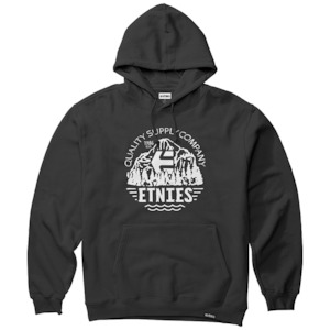 ETNIES KIDS QUALITY HOODIE [BLACK]