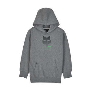 FOX YOUTH DISPUTE FLEECE PULLOVER HOODY [HEATHER GRAPHITE]