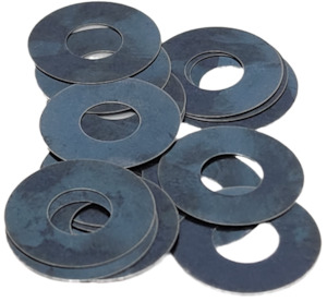 7MM I.D. Fluid Focus Valving Shims, Packs of 20.