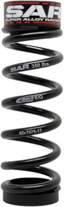 Super Alloy Racing: 350lbs DH 57.5mm - 76mm Stroke, Rear Shock Spring: