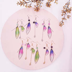 Aisling v1 Fairy Wing Earrings