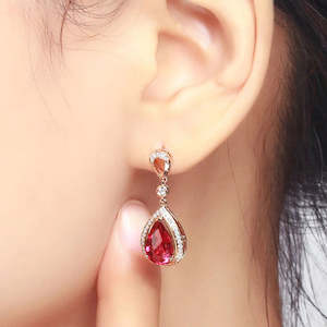 Elise Luxury Crystal Dangle Earrings