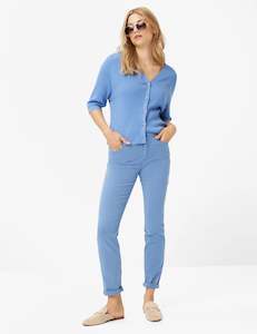 Womenswear: Brax Shakira Pants - Blue Dusk