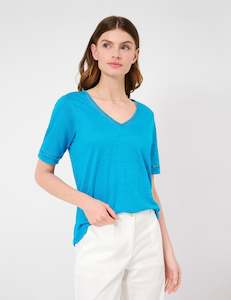 Brax Carry Tshirt - Aqua