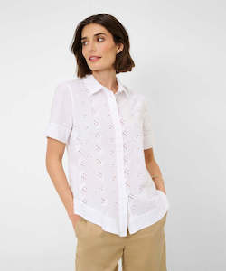 Brax Vel Shirt - White