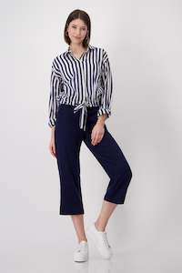 Womenswear: Monari Stripe Cotton Shirt