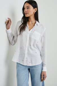 Rails White Palm Shirt