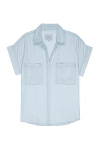 Rails Blue Short Sleeve Shirt