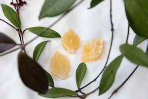 Yellow Calcite Leaves