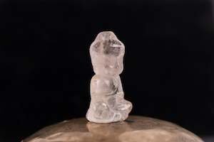 Crown Chakra: Clear Quartz Buddha