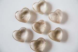 Hearts: Smoky Quartz Mini Hearts