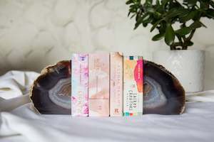 Agate Bookends