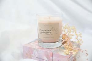 Raspberry Lamington - Scented Soy Candle