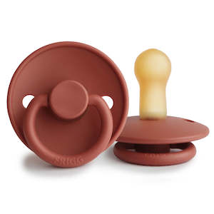 Clothing wholesaling: Frigg Coloured Pacifier - Classic Baked Clay 2 Pack