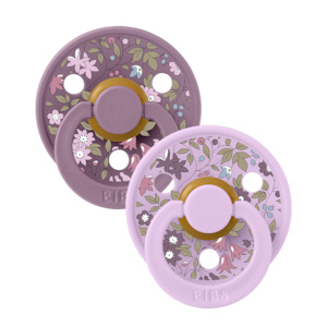 BIBS x LIBERTY Chamomile Lawn/Violet Sky 2 Pack Pacifier