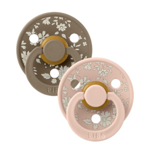 BIBS x LIBERTY Capel/Blush 2 Pack Pacifier