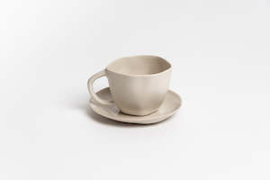 Clothing wholesaling: Haan Mug & Saucer Set Cashmere