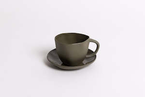 Clothing wholesaling: Haan Mug & Saucer Set Olive