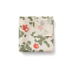 Garbo&Friends Pelargonium Muslin Swaddle Blanket