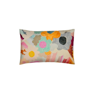 Castle Rainbow Linen Pillowcase