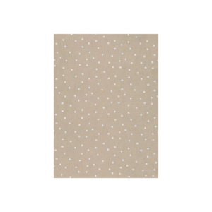 Castle Linen Spot Cot Fitted Sheet