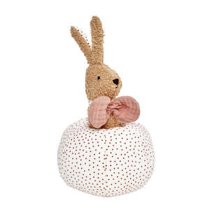 Kathe Kruse Rattle Ball - Holly Rabbit