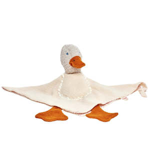 Kathe Kruse Cuddle Friend with Comforter - Eli Duck