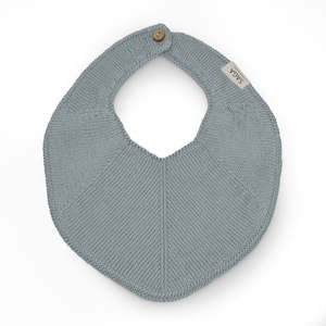 Saga | Fjola Teething Bib - Light Blue