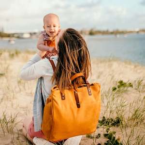 Arch Original Nappy Bag Mustard