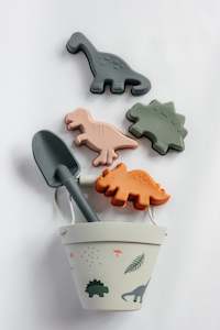 Bucket & Toys Set - Dino