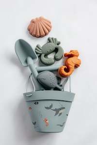 Bucket & Toys Set - Sea Life