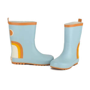 Clothing wholesaling: Grech & Co. Childrens Rain Boots - Light Blue