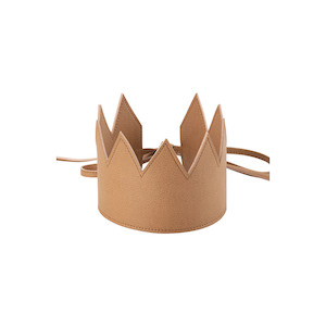 Baisik Kids Party Crown Tan