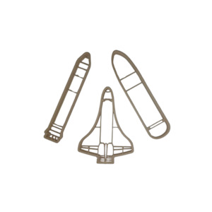 Kinfolk & Co Space Shuttle Eco Cutter Set