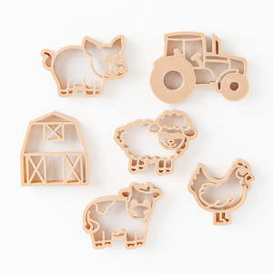 Kinfolk & Co Mini Farm Eco Cutter Set