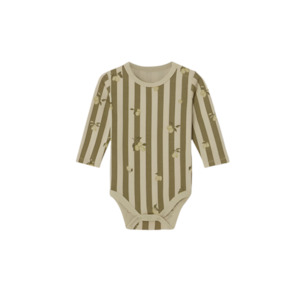 Garbo&Friends Stripe Prune Jersey Long Sleeve Body