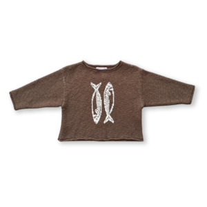 Grown Sardine Knit Pull Over - Mud