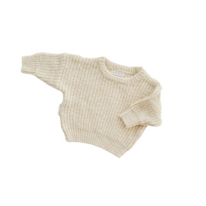 Clothing wholesaling: Ziggy Lou Jumper Chunky Oat