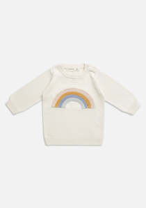 Clothing wholesaling: Knitted Jumper Rainbow