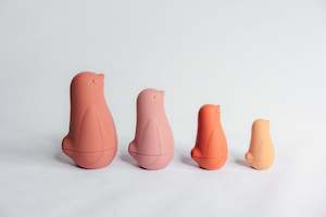 Silicone Nesting Penguin Flora