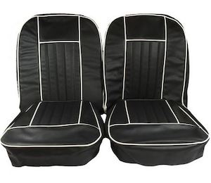 Austin Sprite/MG Midget Front Seat Vinyl Covers, '64-'68