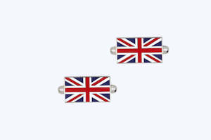 Bolt on Union Jack badge x 2