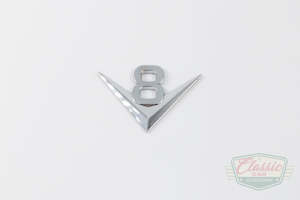 V8 badge