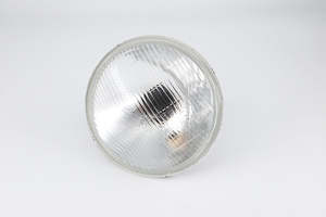 5.75" H4 Domed Headlight with Pilot