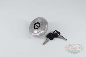 Stainless steel locking petrol cap