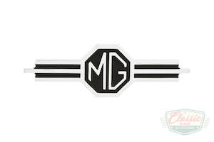 MG radio blanking plate badge