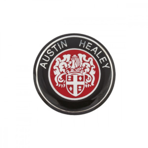 Austin Healey small gear knob badge