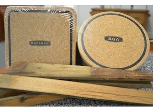 Heating equipment - household electric: Rayburn Cork Mats