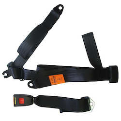 3pt Non Retractable: 3 Point Seat Belt With Push Button Buckle